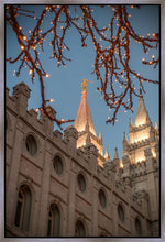 Load image into Gallery viewer, Salt Lake City Temple He Giveth Light Gallery Wrap