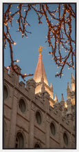 Load image into Gallery viewer, Salt Lake City Temple He Giveth Light Gallery Wrap