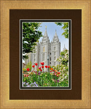 Load image into Gallery viewer, Salt Lake City Temple June - God Is the Gardner