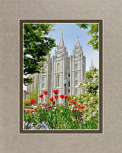 Load image into Gallery viewer, Salt Lake City Temple June - God Is the Gardner