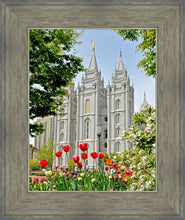 Load image into Gallery viewer, Salt Lake City Temple June - God Is the Gardner