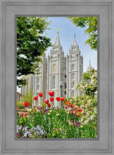 Load image into Gallery viewer, Salt Lake City Temple June - God Is the Gardner