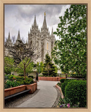 Load image into Gallery viewer, Salt Lake City Temple Pathway To Glory Gallery Wrap