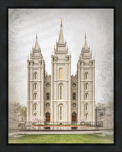 Load image into Gallery viewer, Salt Lake City Temple The Spirit Of God Gallery Wrap