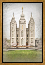Load image into Gallery viewer, Salt Lake City Temple The Spirit Of God Gallery Wrap