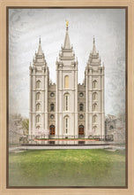 Load image into Gallery viewer, Salt Lake City Temple The Spirit Of God Gallery Wrap