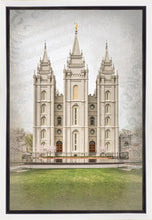 Load image into Gallery viewer, Salt Lake City Temple The Spirit Of God Gallery Wrap