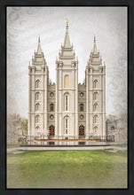 Load image into Gallery viewer, Salt Lake City Temple The Spirit Of God Gallery Wrap