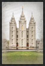 Load image into Gallery viewer, Salt Lake City Temple The Spirit Of God Gallery Wrap