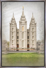Load image into Gallery viewer, Salt Lake City Temple The Spirit Of God Gallery Wrap