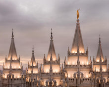 Load image into Gallery viewer, Salt Lake City Temple Rising Ramparts Gallery Wrap