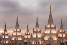 Load image into Gallery viewer, Salt Lake City Temple Rising Ramparts Gallery Wrap