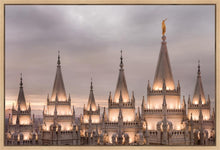 Load image into Gallery viewer, Salt Lake City Temple Rising Ramparts Gallery Wrap