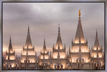 Load image into Gallery viewer, Salt Lake City Temple Rising Ramparts Gallery Wrap