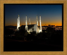 Load image into Gallery viewer, Las Vegas Temple Heaven's Glory Gallery Wrap