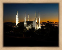 Load image into Gallery viewer, Las Vegas Temple Heaven's Glory Gallery Wrap