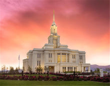 Load image into Gallery viewer, Payson Temple Glory in Stages Gallery Wrap