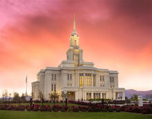 Load image into Gallery viewer, Payson Temple Glory in Stages