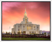 Load image into Gallery viewer, Payson Temple Glory in Stages Gallery Wrap