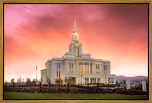 Load image into Gallery viewer, Payson Temple Glory in Stages Gallery Wrap