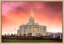 Load image into Gallery viewer, Payson Temple Glory in Stages Gallery Wrap