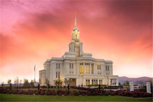 Load image into Gallery viewer, Payson Temple Glory in Stages Gallery Wrap