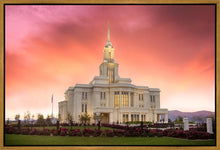 Load image into Gallery viewer, Payson Temple Glory in Stages Gallery Wrap