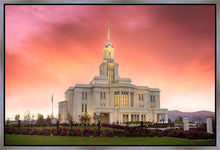 Load image into Gallery viewer, Payson Temple Glory in Stages Gallery Wrap