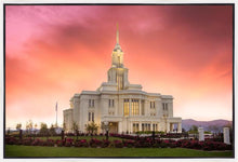 Load image into Gallery viewer, Payson Temple Glory in Stages Gallery Wrap