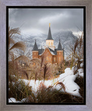 Load image into Gallery viewer, Provo City Center Winter Warmth Gallery Wrap