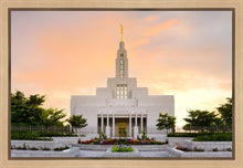 Load image into Gallery viewer, Draper Temple House of Glory Gallery Wrap