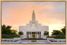 Load image into Gallery viewer, Draper Temple House of Glory Gallery Wrap