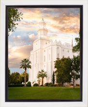 Load image into Gallery viewer, St. George Temple We Shall Seek Him Gallery Wrap