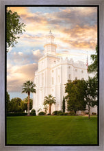 Load image into Gallery viewer, St. George Temple We Shall Seek Him Gallery Wrap