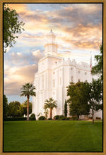 Load image into Gallery viewer, St. George Temple We Shall Seek Him Gallery Wrap