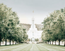 Load image into Gallery viewer, Sweet is The Work Mt Timpanogos Utah Temple