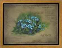 Load image into Gallery viewer, Forget Me Not Gallery Wrap