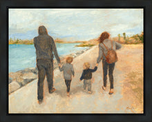 Load image into Gallery viewer, Family Walk On The Beach