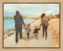 Load image into Gallery viewer, Family Walk On The Beach