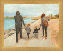 Load image into Gallery viewer, Family Walk On The Beach