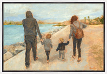 Load image into Gallery viewer, Family Walk On The Beach