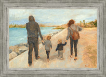 Load image into Gallery viewer, Family Walk On The Beach