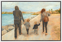 Load image into Gallery viewer, Family Walk On The Beach
