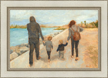 Load image into Gallery viewer, Family Walk On The Beach