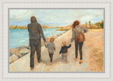 Load image into Gallery viewer, Family Walk On The Beach