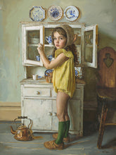 Load image into Gallery viewer, Scarlett with Dishes