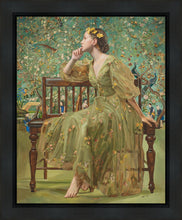 Load image into Gallery viewer, Now Spring has clad The Grove in Green Gallery Wrap