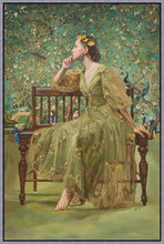 Load image into Gallery viewer, Now Spring has clad The Grove in Green Large Wall Art Gallery Wrap