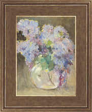 Load image into Gallery viewer, Hydrangeas in a Glass Vase