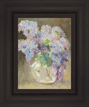 Load image into Gallery viewer, Hydrangeas in a Glass Vase
